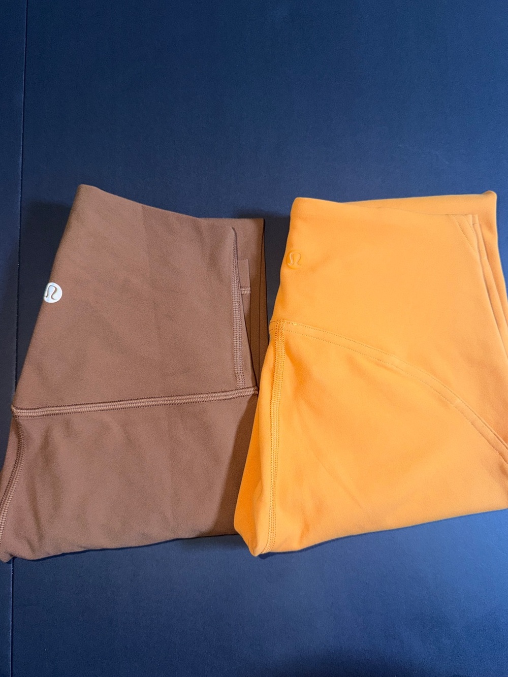 lululemon Legging Bundle-Brown and Orange Size 0